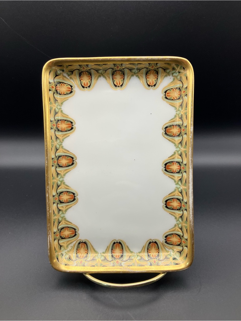 Vintage Bawo & Dotter Elite Works Limoges Small Square Dish